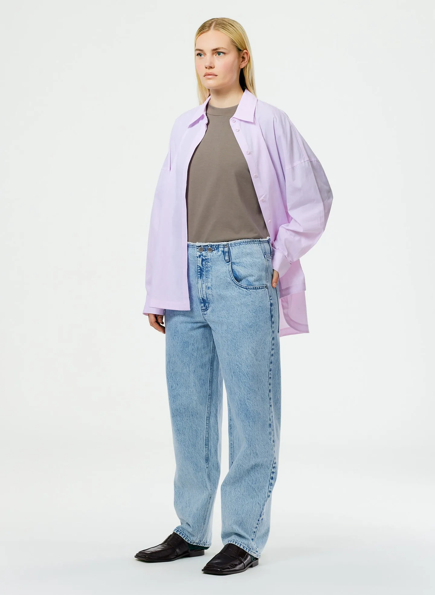 Acid Iceberg Denim Newman Jean sold by Tibi product image thumbnail 2