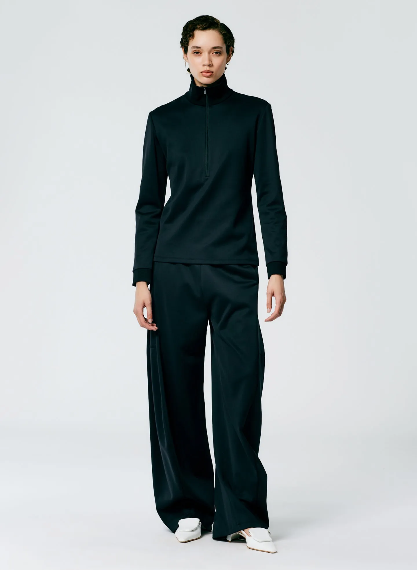 Active Knit Slim Sporty Top sold by Tibi product image thumbnail 4