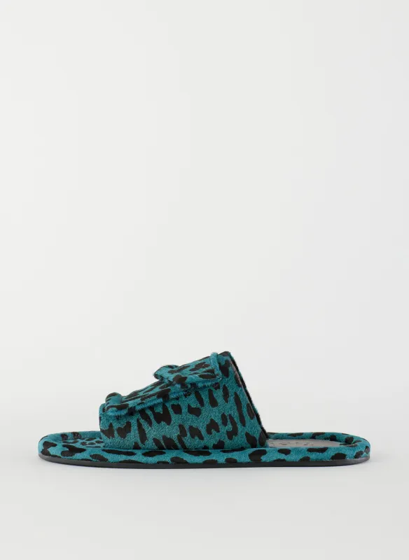 Pony Hair Calf Print Beryen Sandal made by Tibi