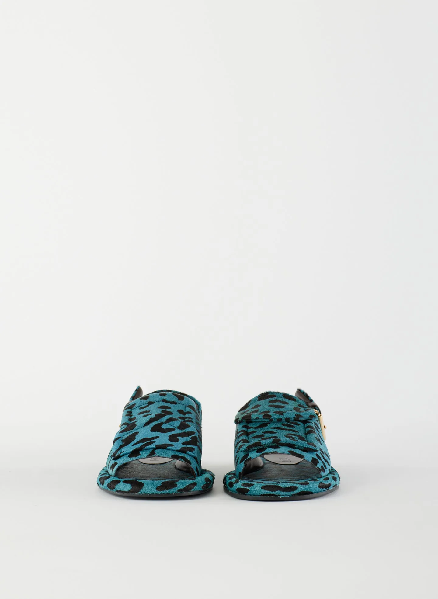 Pony Hair Calf Print Slingback Beryen Sandal sold by Tibi product image thumbnail 4