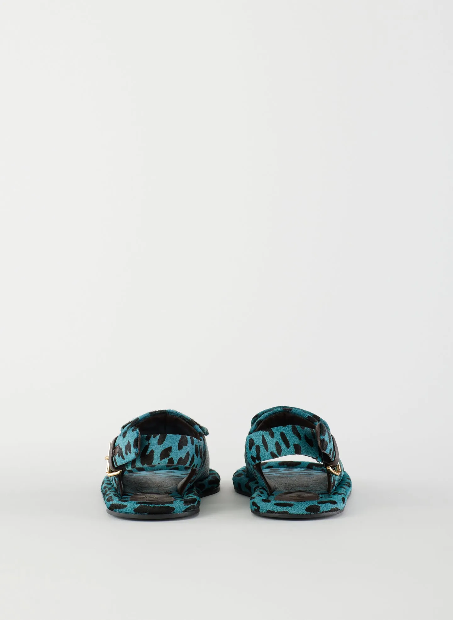 Pony Hair Calf Print Slingback Beryen Sandal sold by Tibi product image thumbnail 5