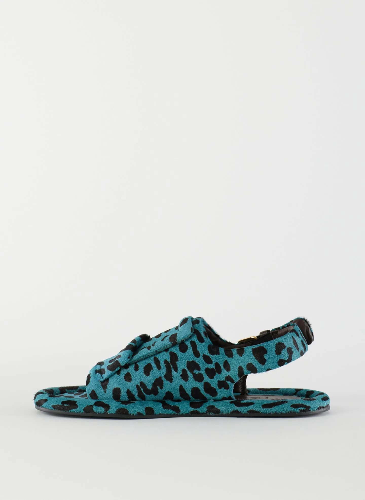 Pony Hair Calf Print Slingback Beryen Sandal sold by Tibi product image thumbnail 2