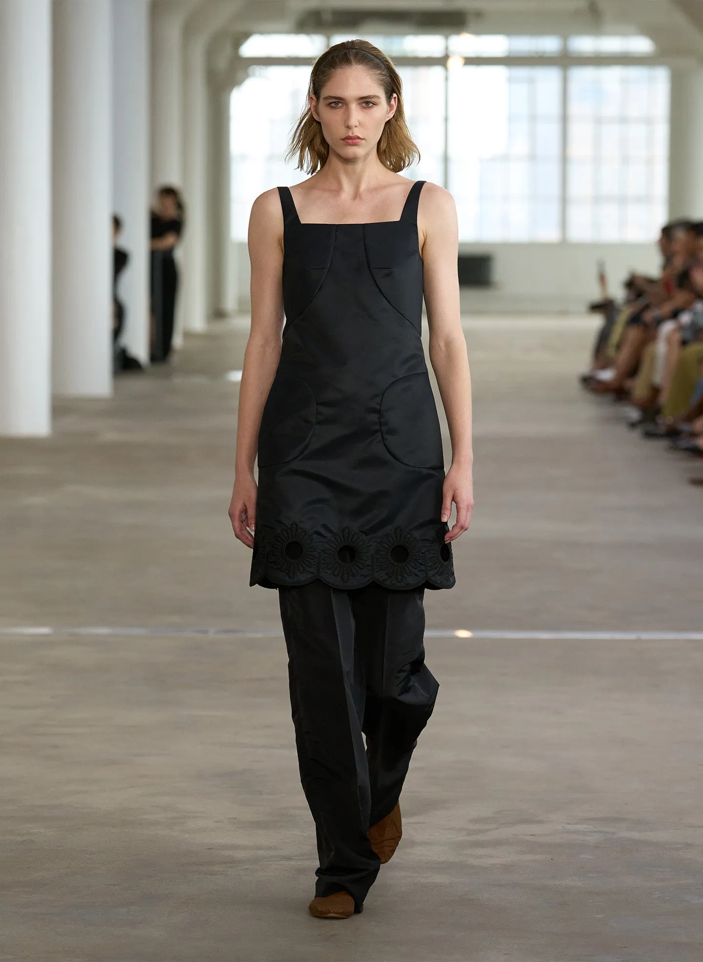 Daisy Embroidery Short Dress sold by Tibi product image thumbnail 2