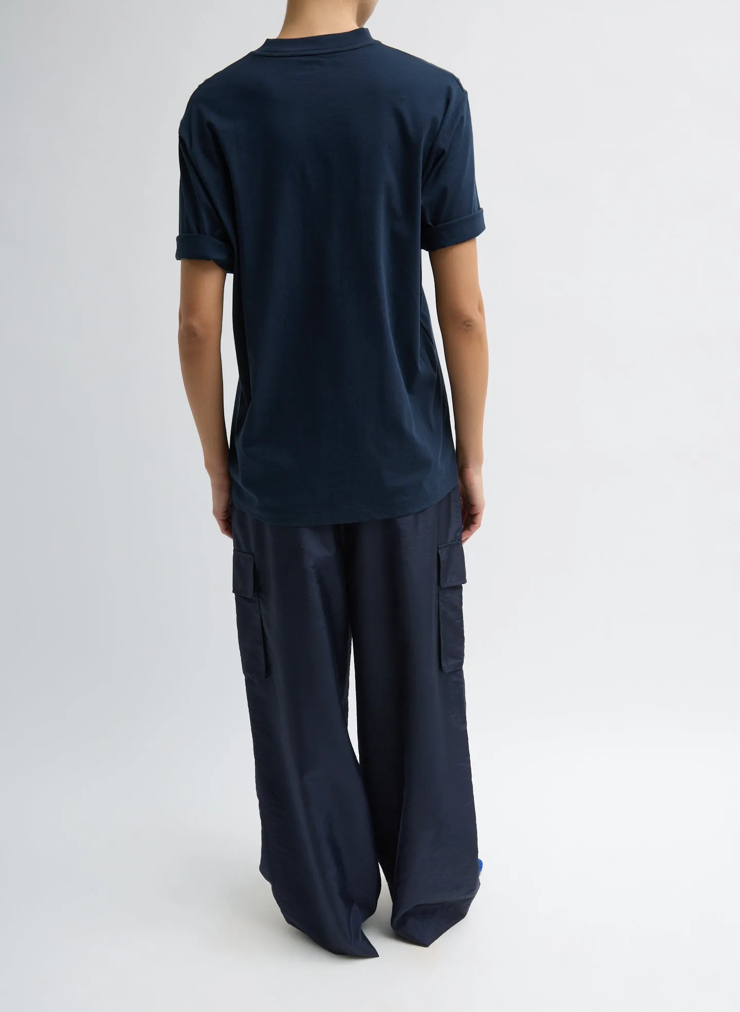 Crispy Nylon Stella Pleated Cargo Pant sold by Tibi product image thumbnail 3