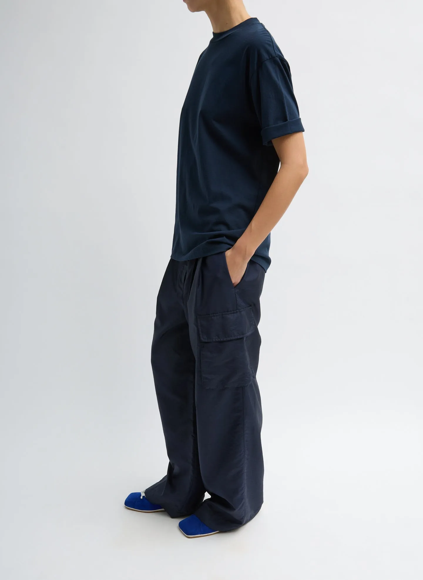 Crispy Nylon Stella Pleated Cargo Pant sold by Tibi product image thumbnail 2