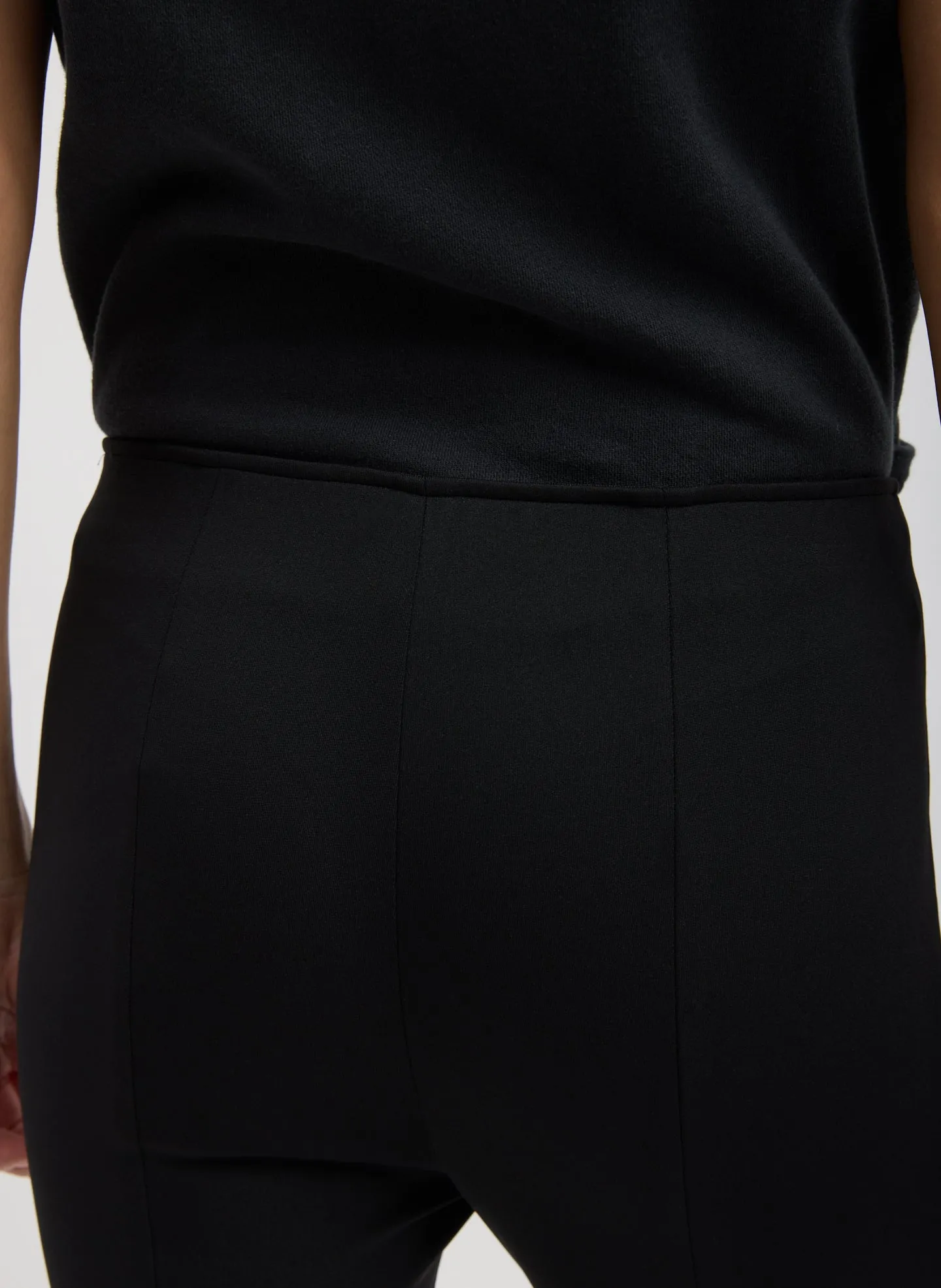 Compact Ultra Stretch Knit Stirrup Legging sold by Tibi product image thumbnail 4