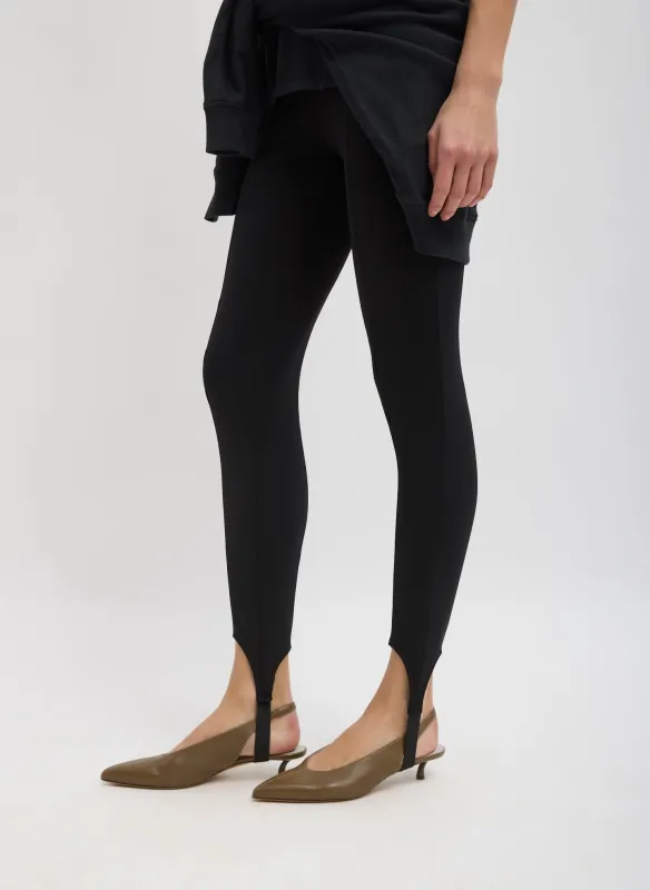 Compact Ultra Stretch Knit Stirrup Legging made by Tibi