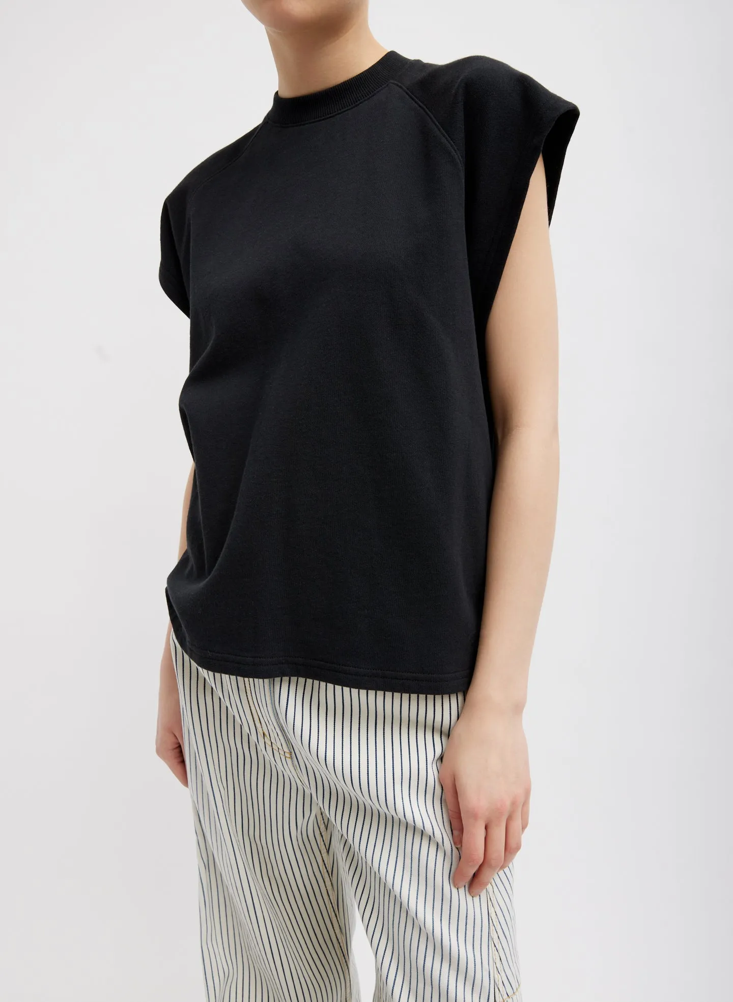 Summer Sweatshirting Sleeveless Easy Top sold by Tibi