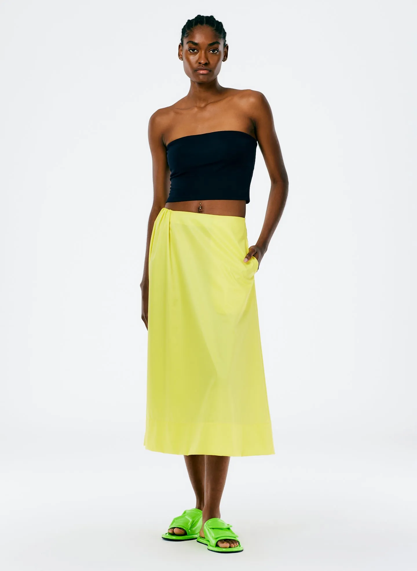 Harlow Jersey Tube Top sold by Tibi product image thumbnail 5