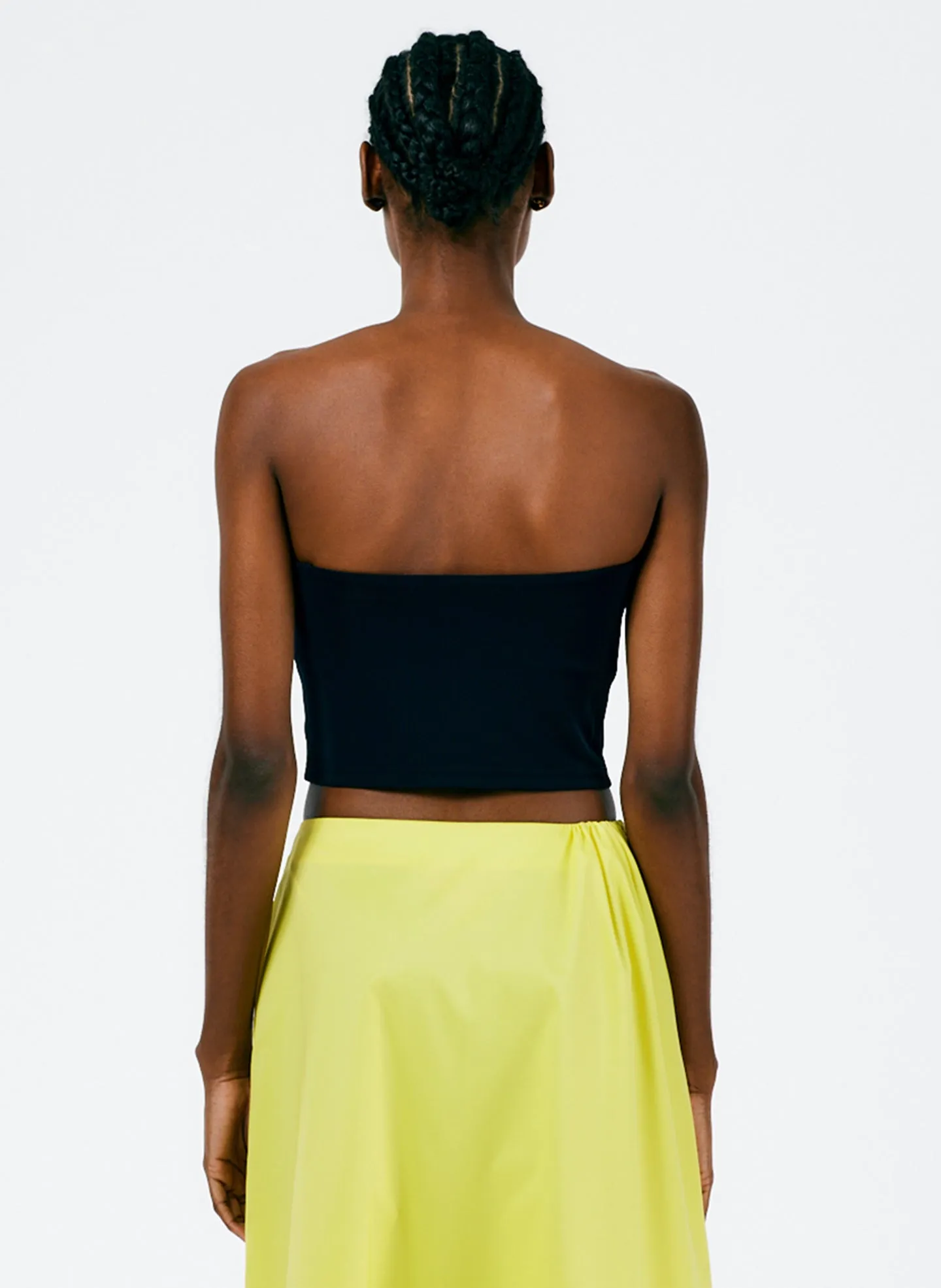 Harlow Jersey Tube Top sold by Tibi product image thumbnail 4