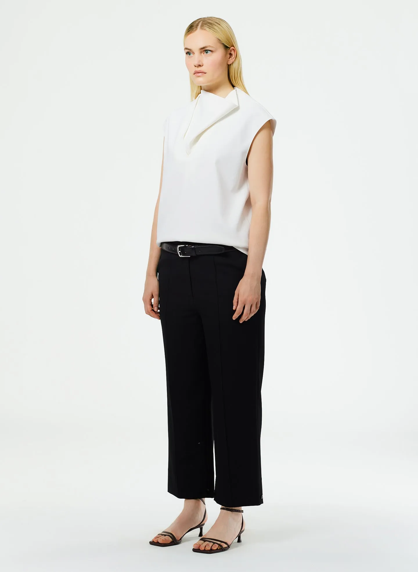 Grain De Poudre Cropped Pant sold by Tibi product image thumbnail 3