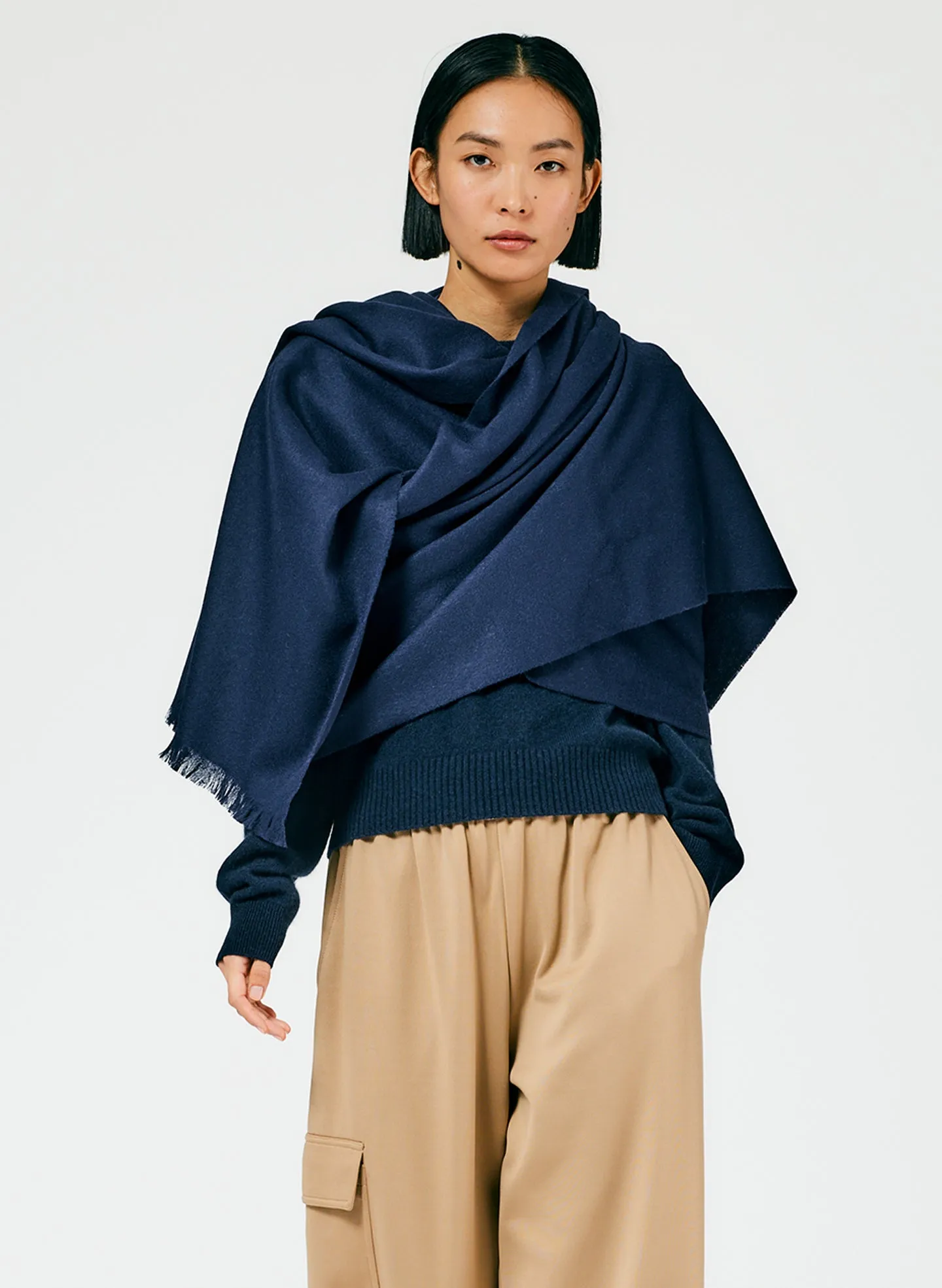 Fringe Scarf sold by Tibi product image thumbnail 2