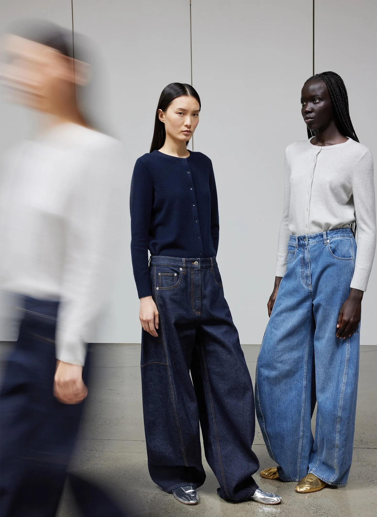 Washable Cashmere Shrunken Cardigan sold by Tibi product image thumbnail 2