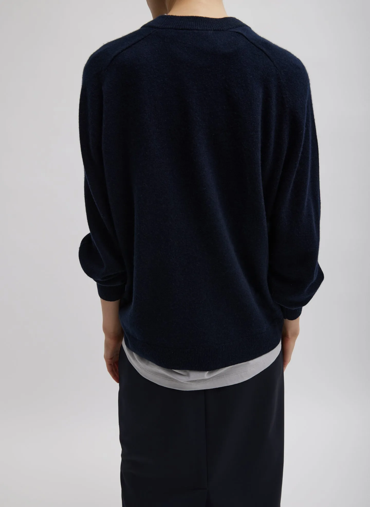 Washable Cashmere Crewneck Sweater sold by Tibi product image thumbnail 2