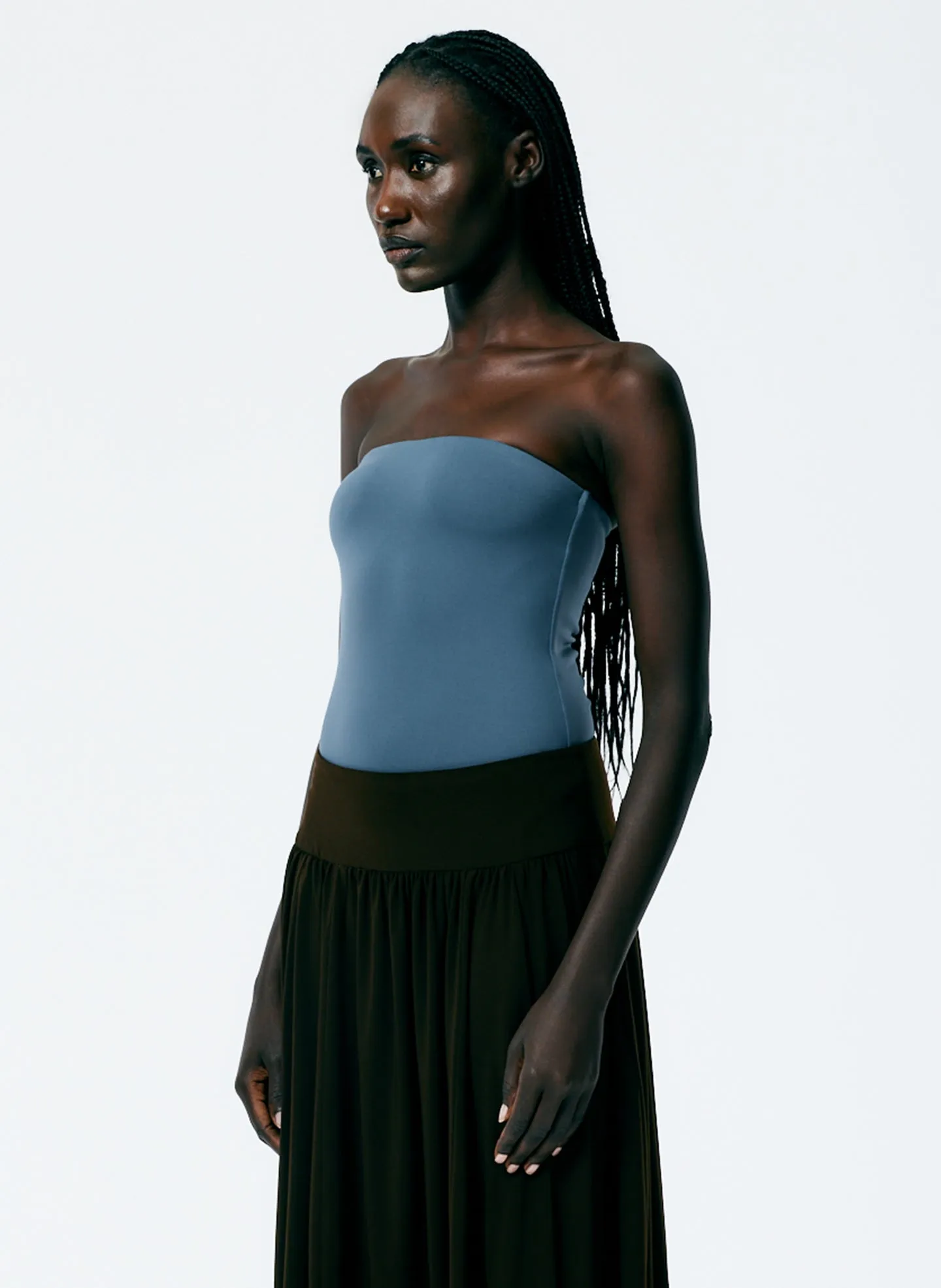 Nitro Jersey Strapless Bodysuit sold by Tibi product image thumbnail 2