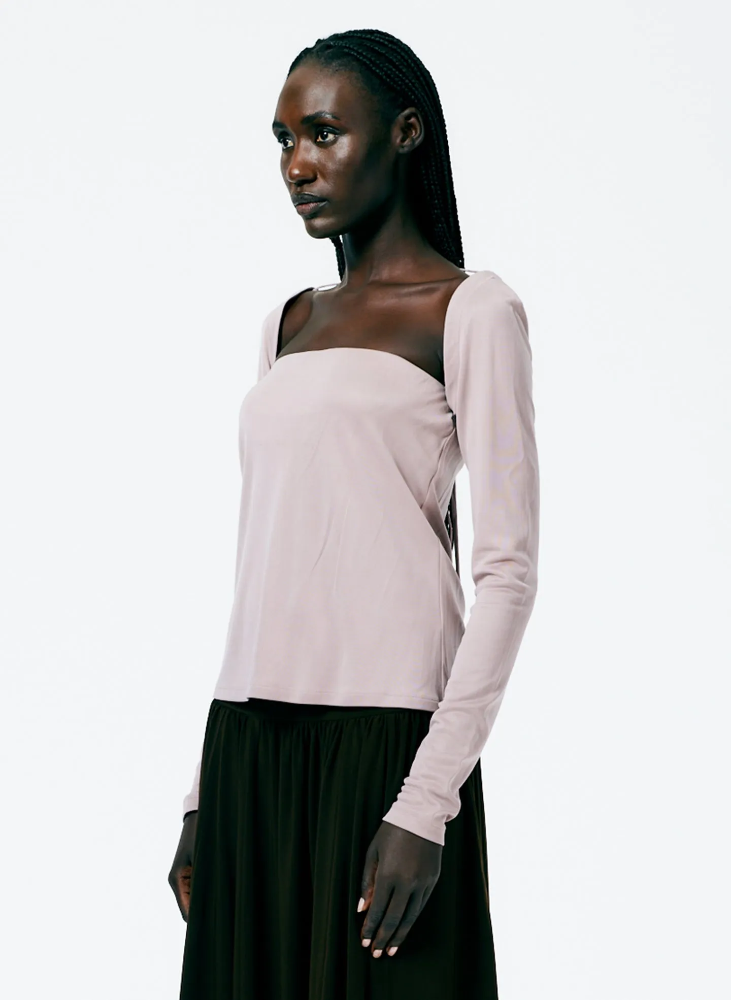 Deeba Cupro Strapless Convertible Top sold by Tibi product image thumbnail 2