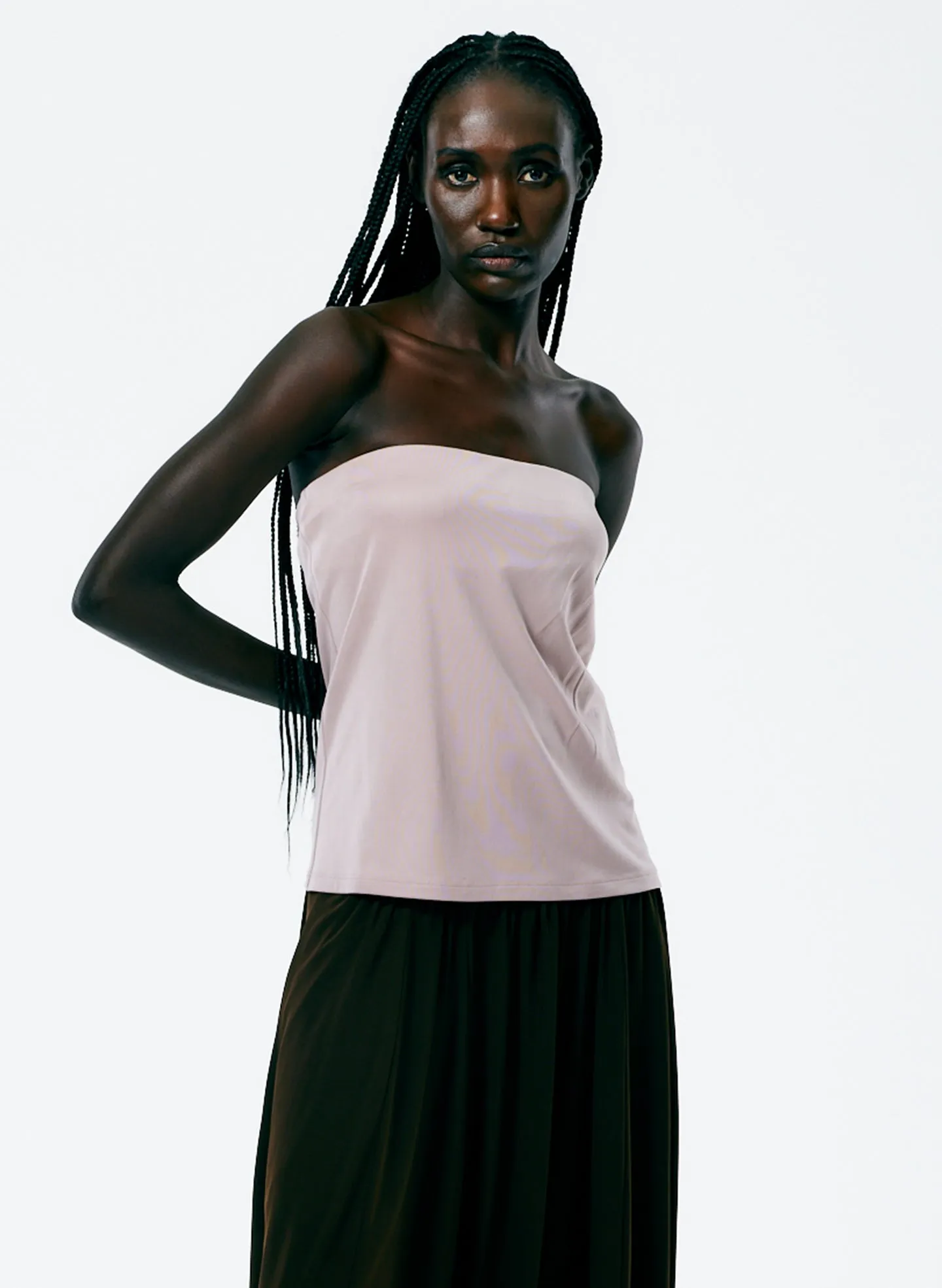 Deeba Cupro Strapless Convertible Top sold by Tibi product image thumbnail 3