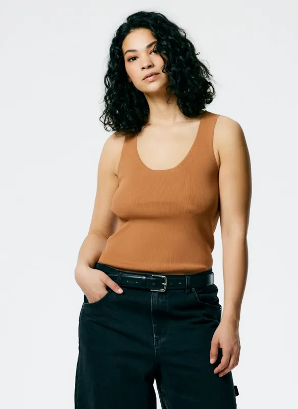 Giselle Tank Sweater made by Tibi