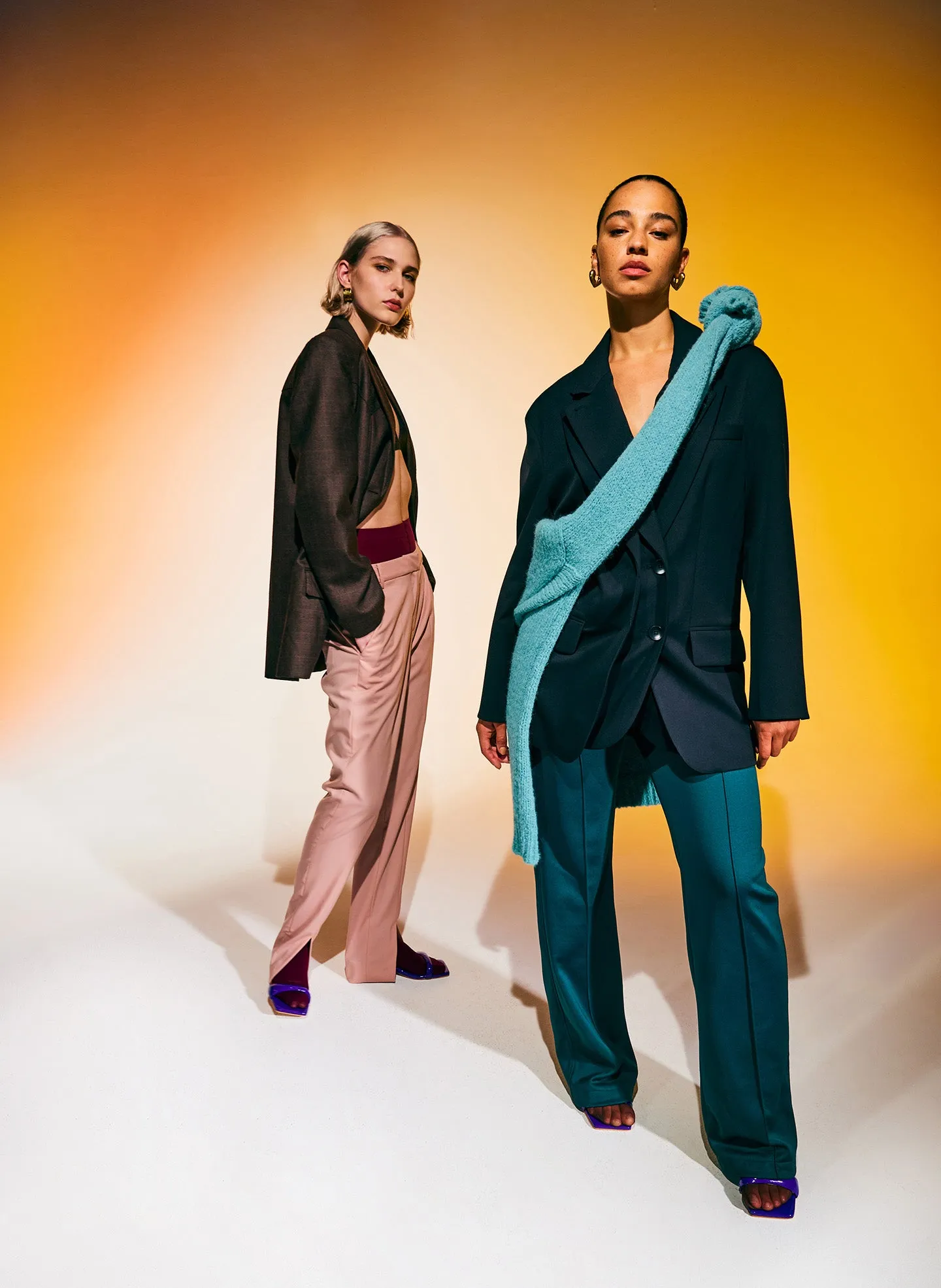 Cassius Suiting Slim Pant - Petite sold by Tibi product image thumbnail 5