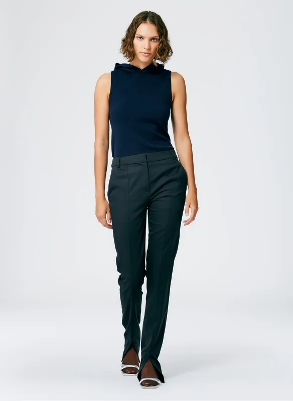 Cassius Suiting Slim Pant - Petite made by Tibi
