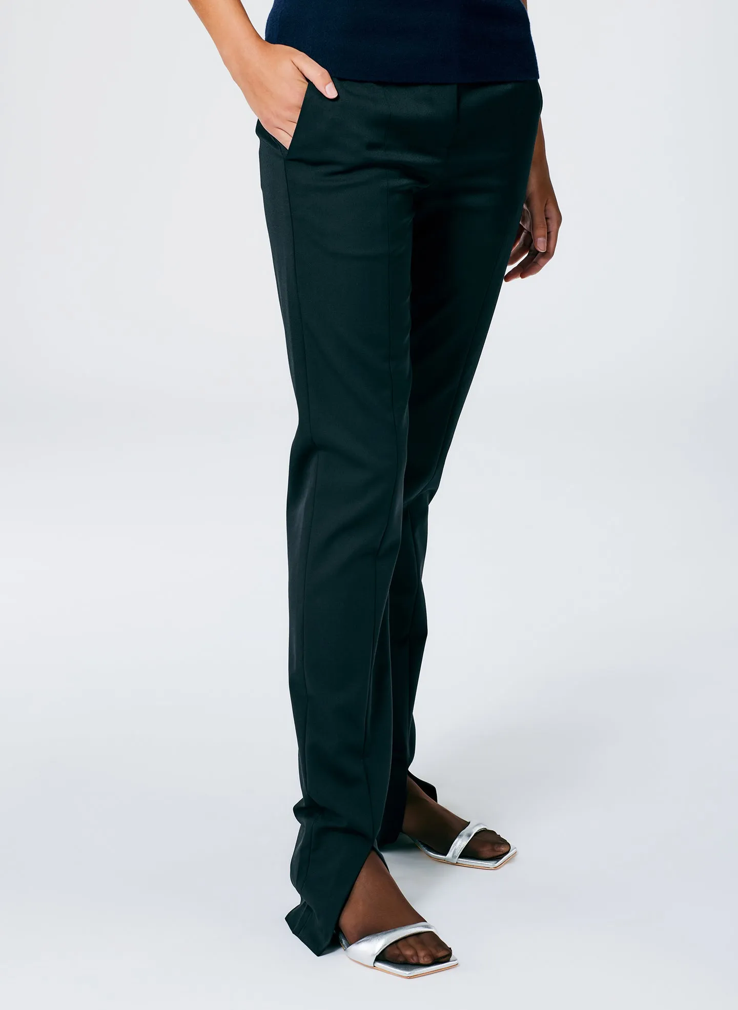 Cassius Suiting Slim Pant - Petite sold by Tibi product image thumbnail 5