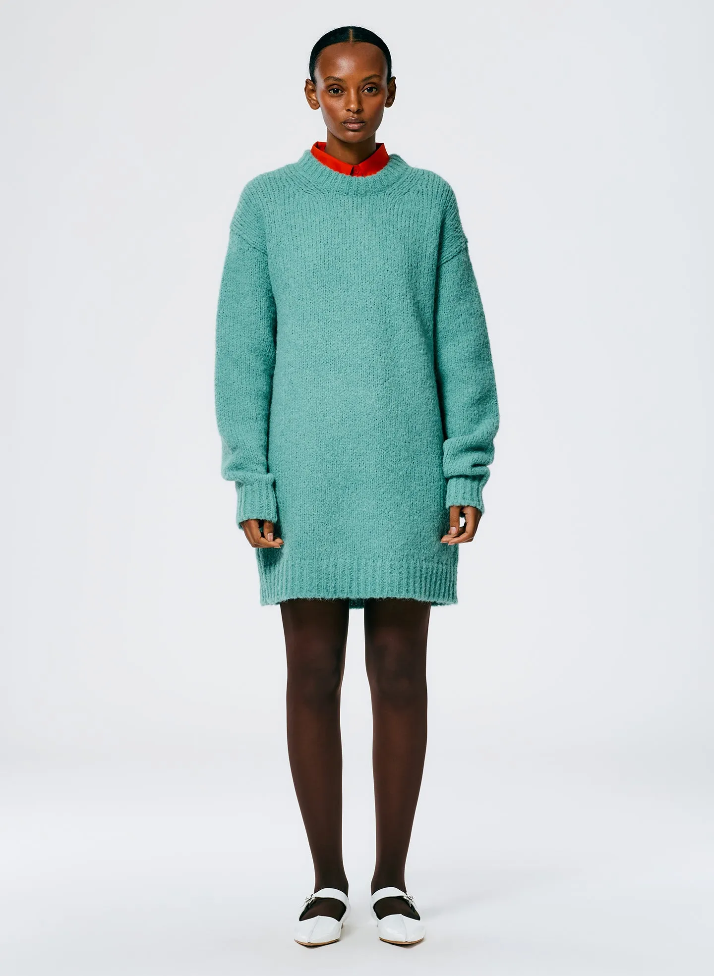 Airy Alpaca Easy Dress sold by Tibi product image thumbnail 2