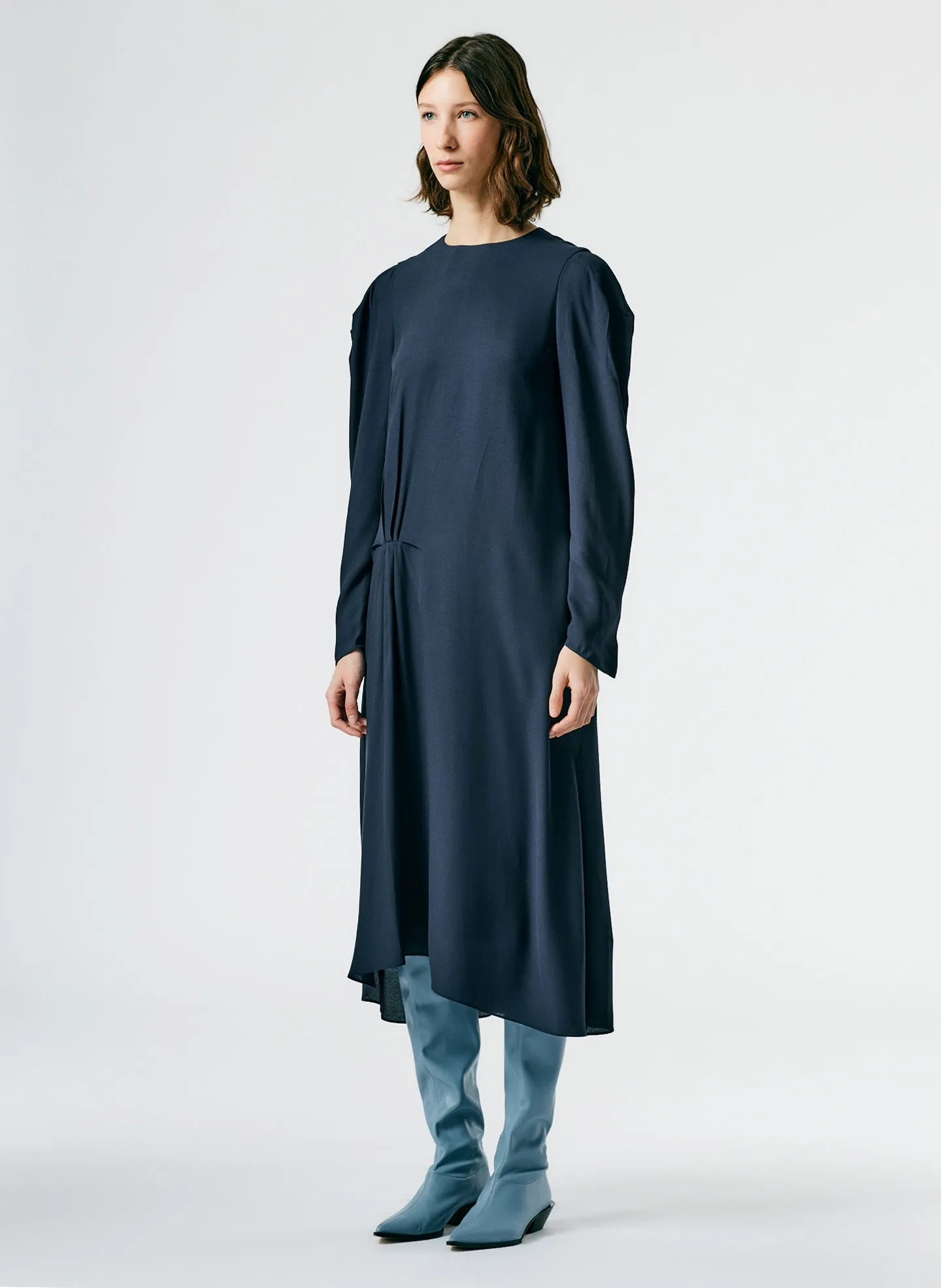 Feather Weight Eco Crepe Dress sold by Tibi product image thumbnail 4