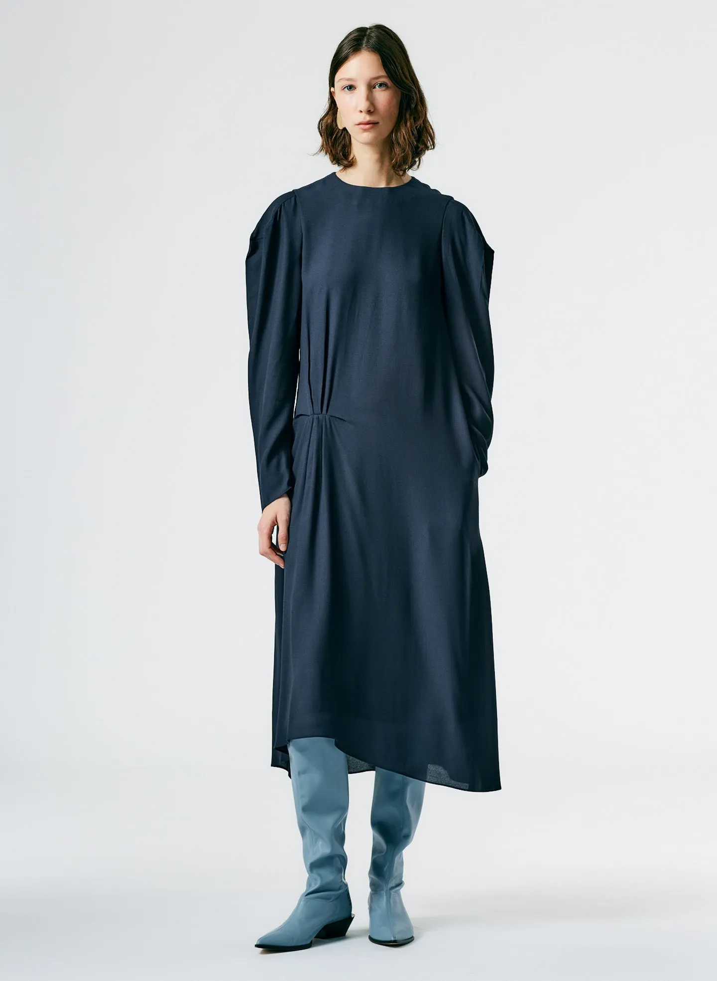 Feather Weight Eco Crepe Dress sold by Tibi