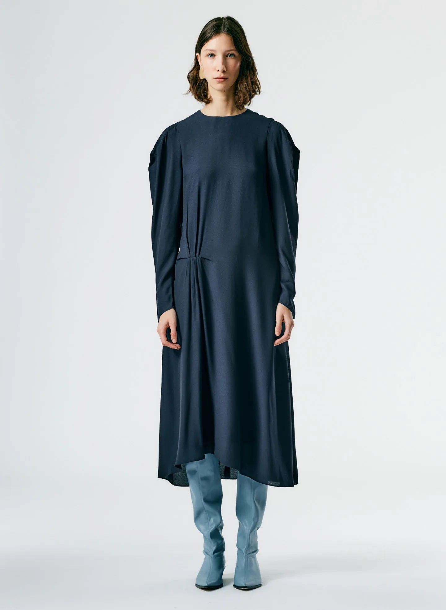 Feather Weight Eco Crepe Dress sold by Tibi product image thumbnail 3