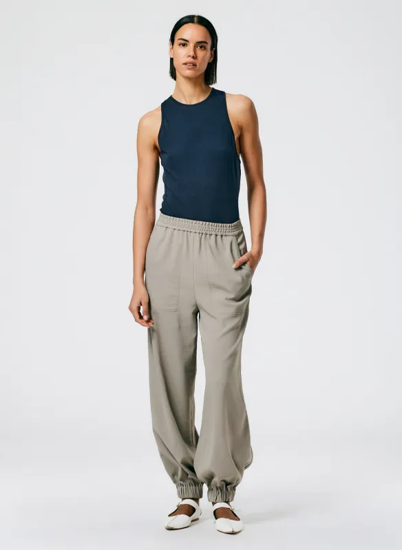 Chalky Drape Plashet Jogger - Long sold by Tibi