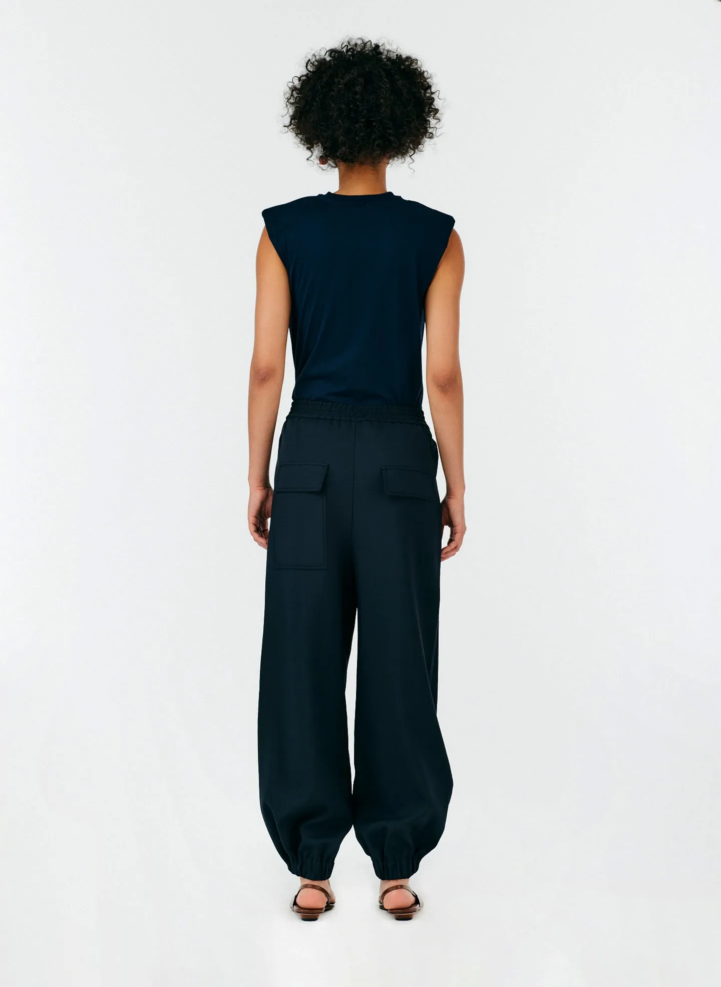 Chalky Drape Plashet Jogger - Regular sold by Tibi product image thumbnail 4