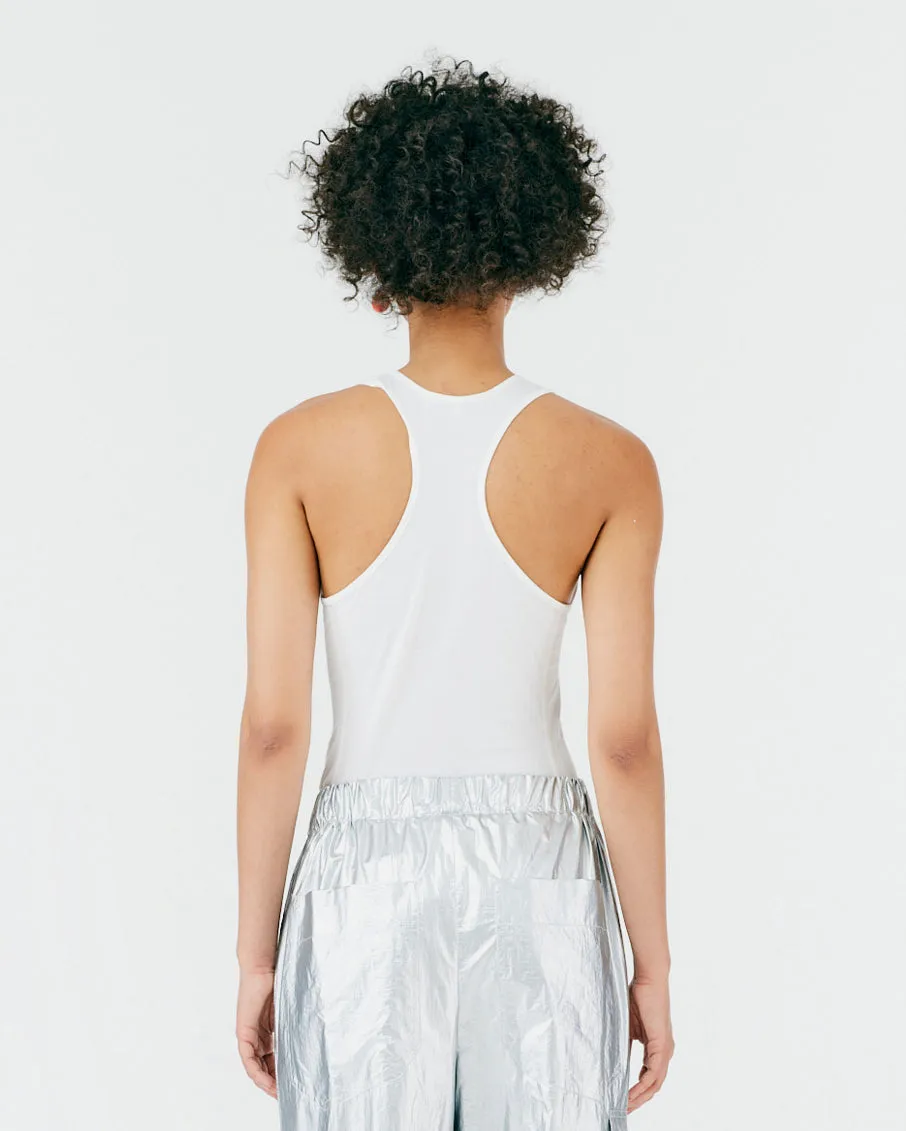 T-Shirt Crewneck Racerback Bodysuit sold by Tibi product image thumbnail 5