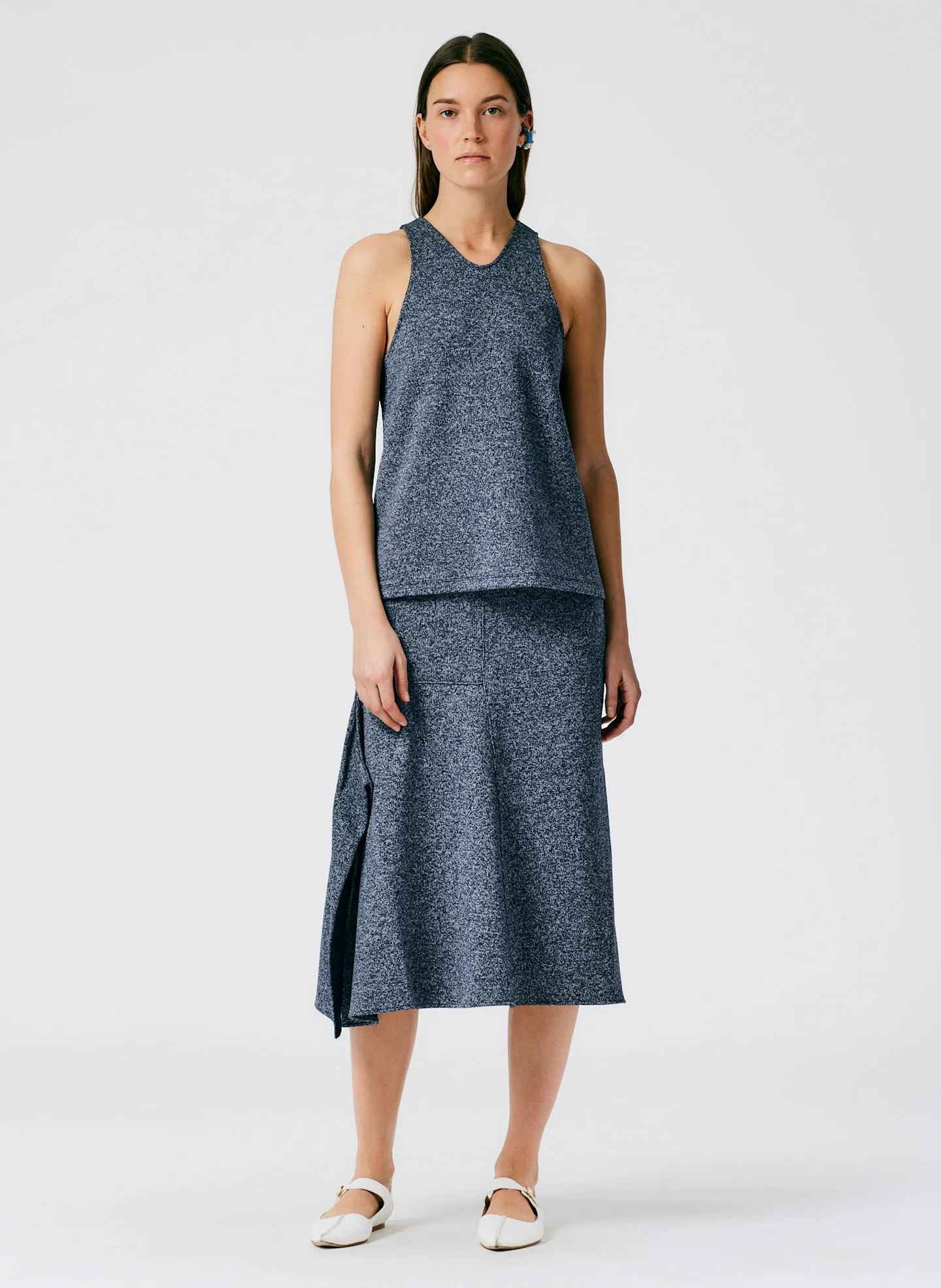 Speckled Knit Tank sold by Tibi