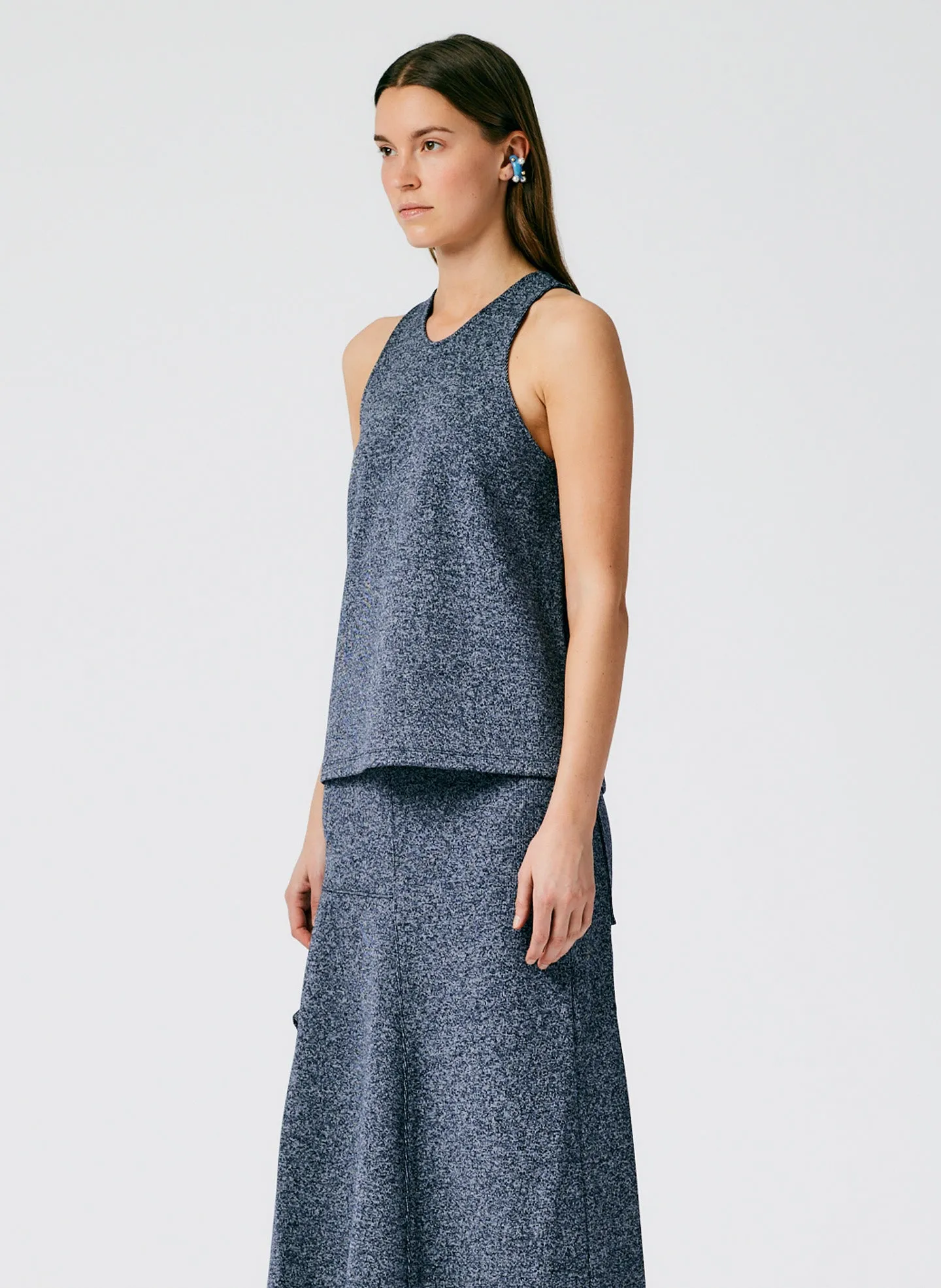 Speckled Knit Tank sold by Tibi product image thumbnail 3