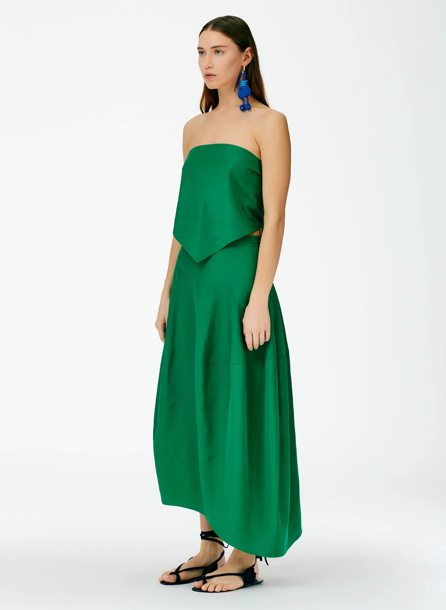 Italian Sporty Nylon Strapless Bandeau sold by Tibi product image thumbnail 2