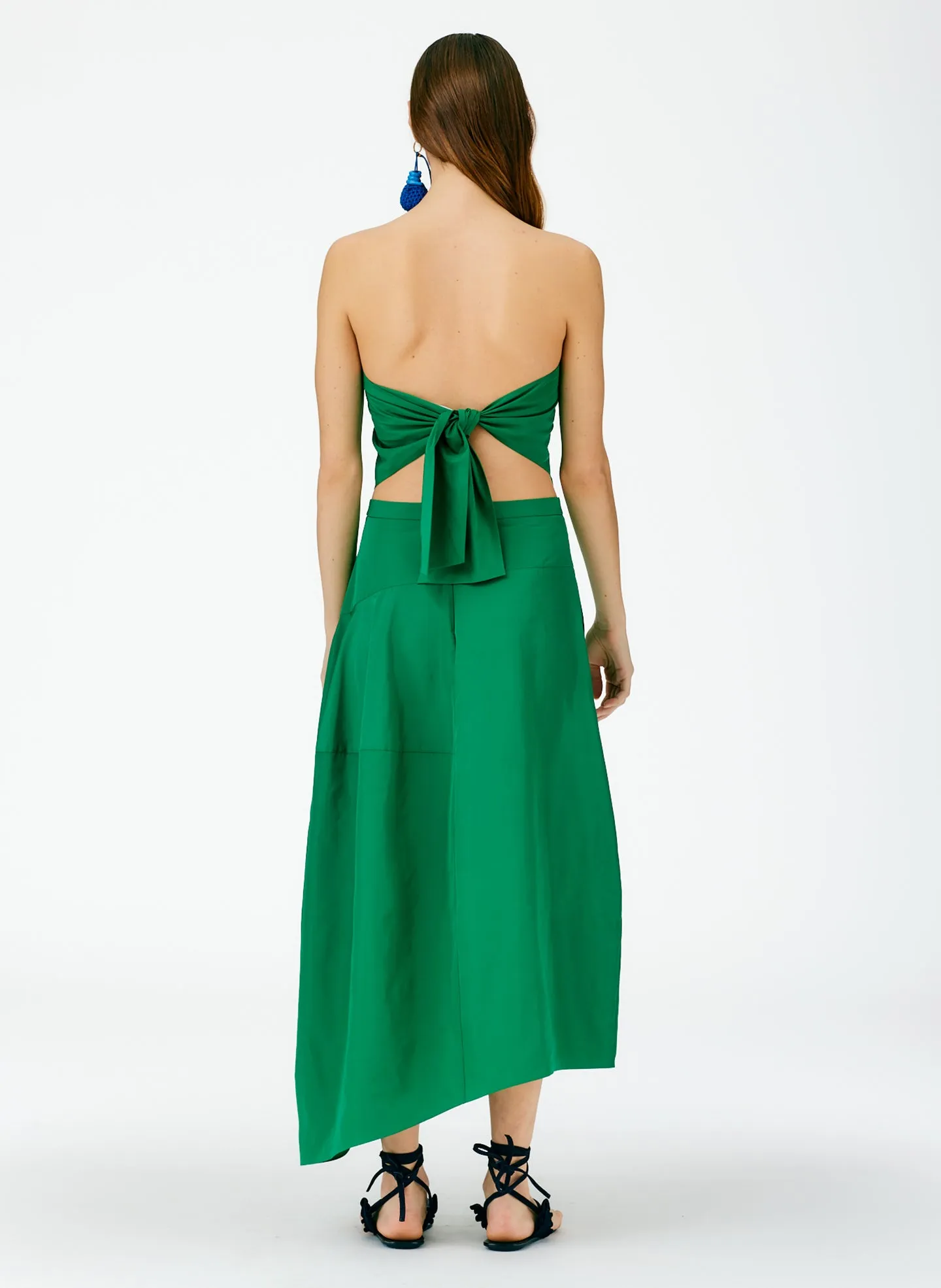 Italian Sporty Nylon Strapless Bandeau sold by Tibi product image thumbnail 4