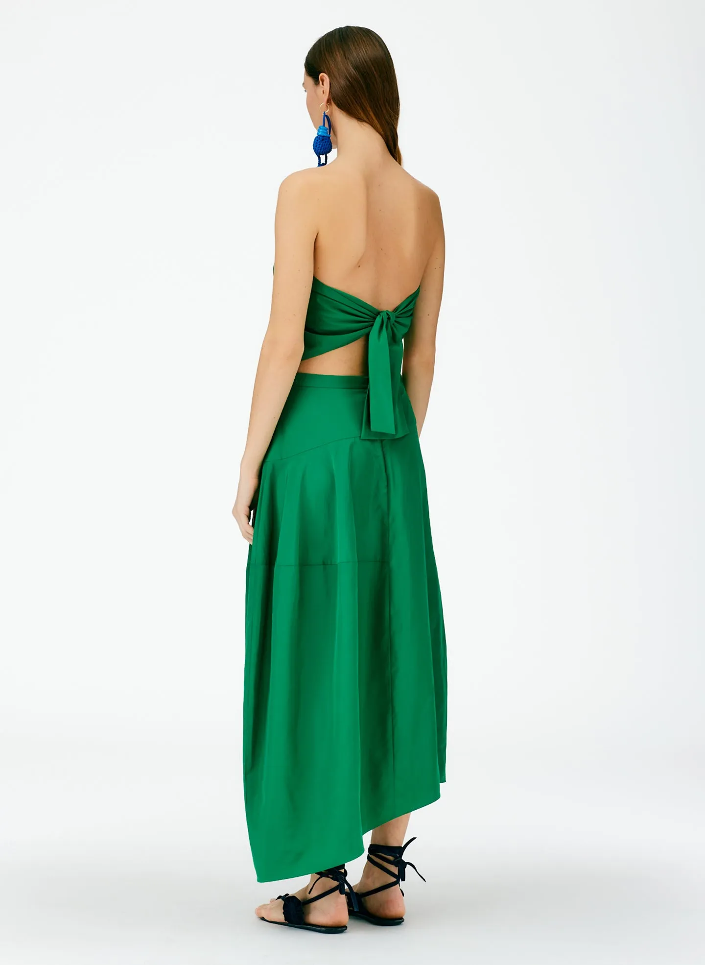 Italian Sporty Nylon Strapless Bandeau sold by Tibi product image thumbnail 3