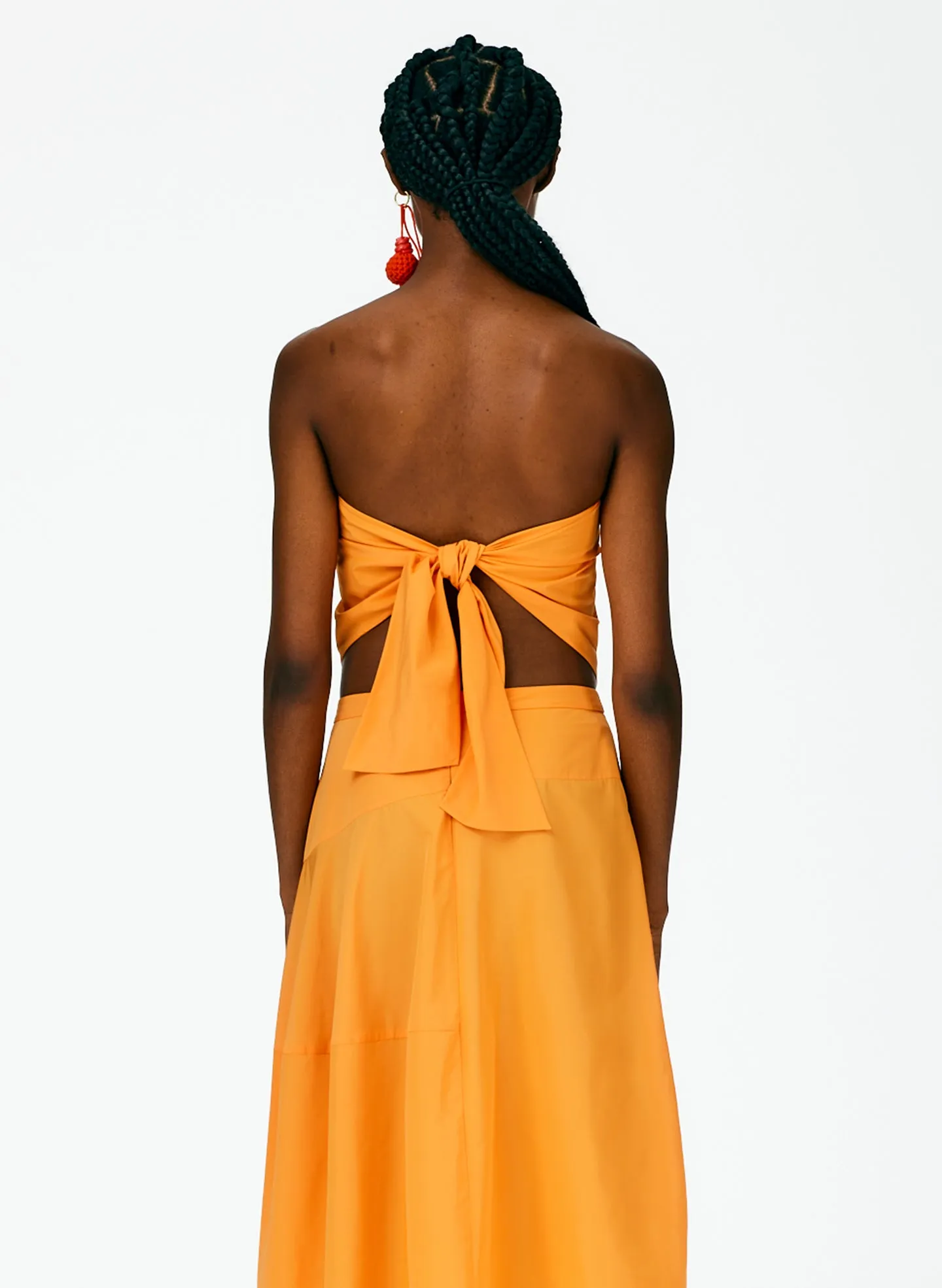 Italian Sporty Nylon Strapless Bandeau sold by Tibi product image thumbnail 5