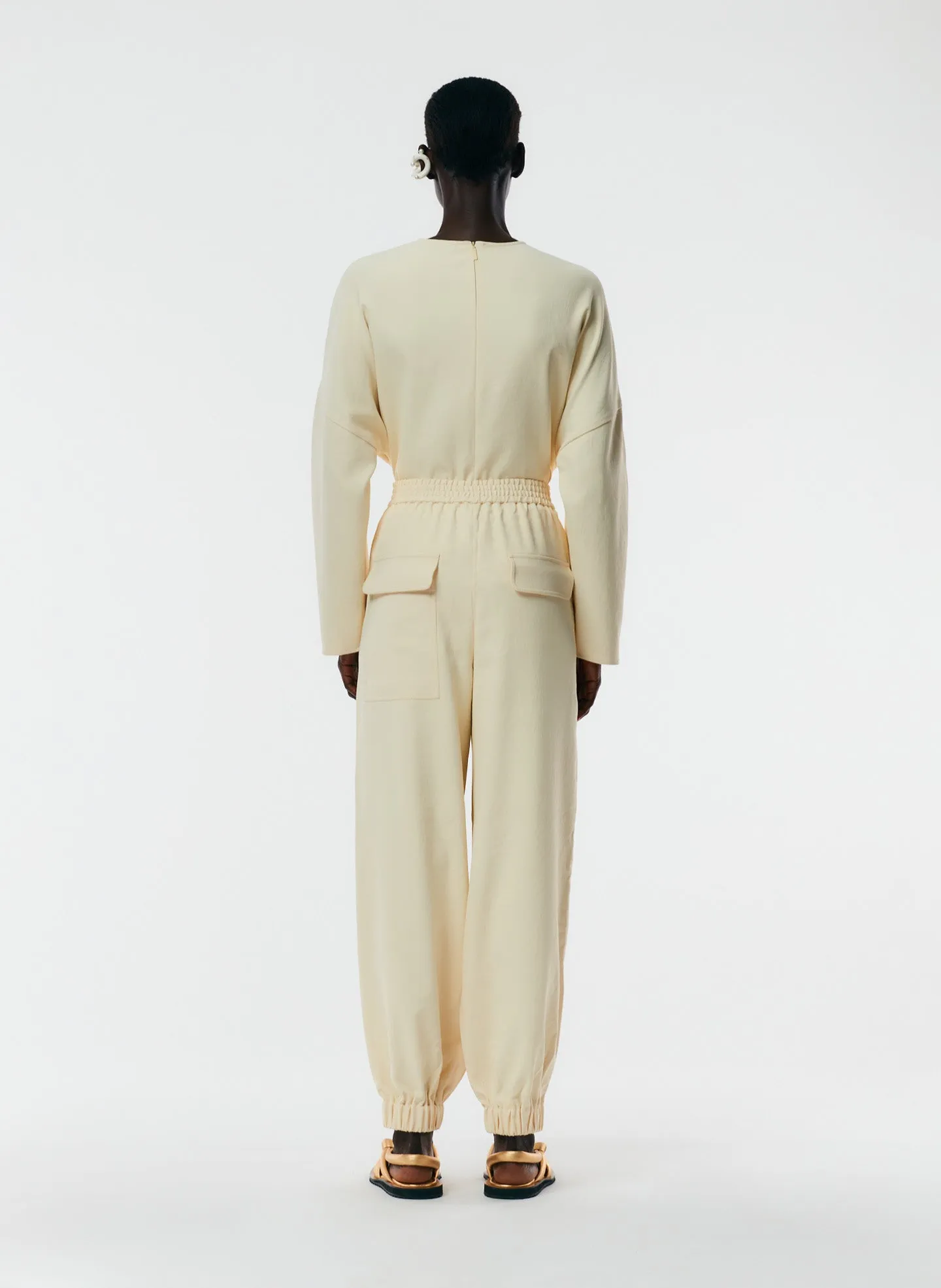 Chalky Drape Plashet Jogger - Regular sold by Tibi product image thumbnail 3