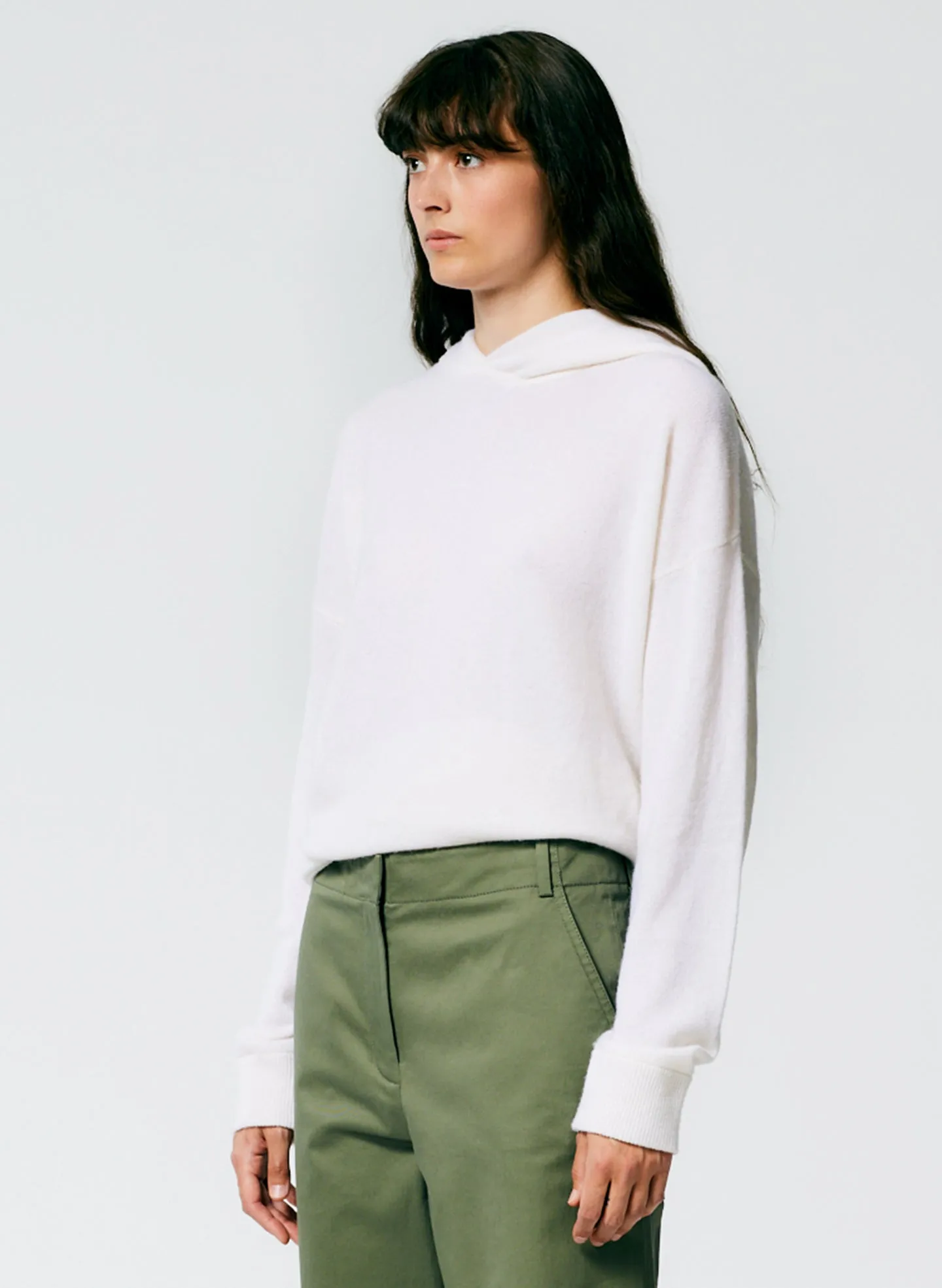 Feather Weight Cashmere Easy Men's Hoodie sold by Tibi product image thumbnail 2