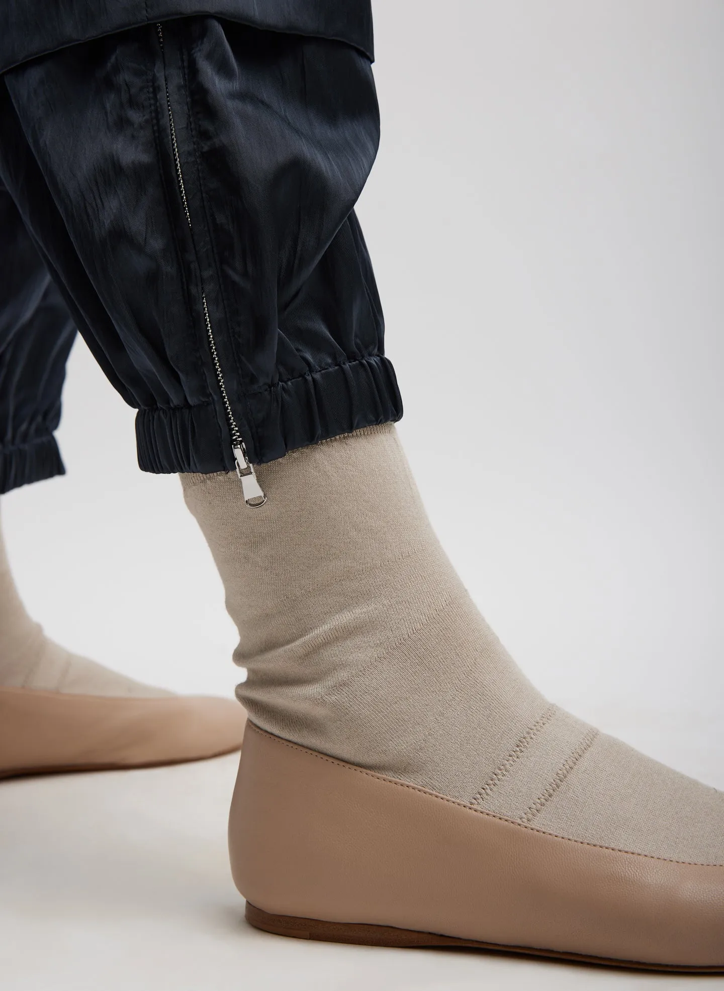 Shiny Nylon Pull On Wilt Jogger sold by Tibi product image thumbnail 3