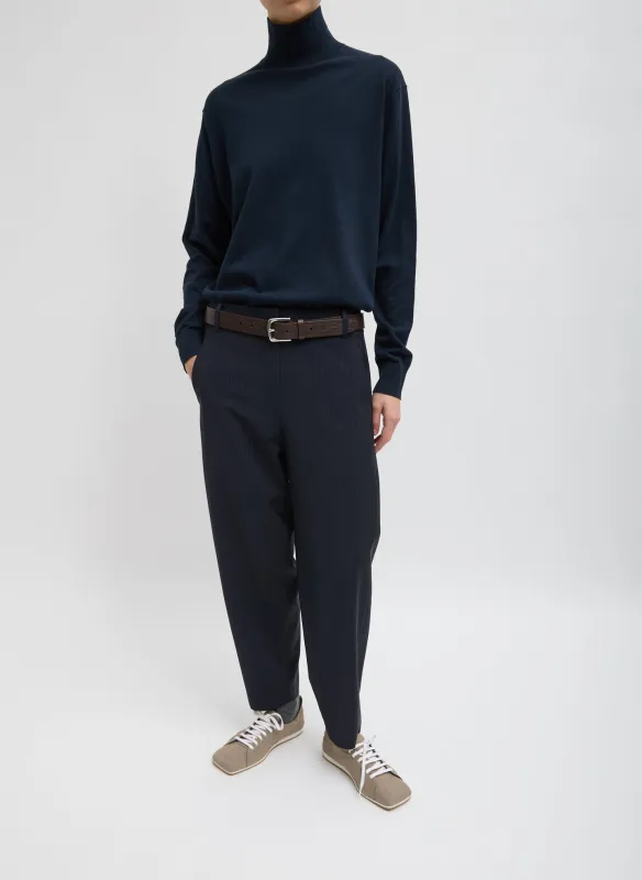 Dominic Pinstripe Reese Sculpted Trouser made by Tibi