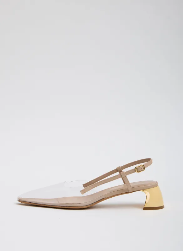 Oscar Clear Slingback made by Tibi