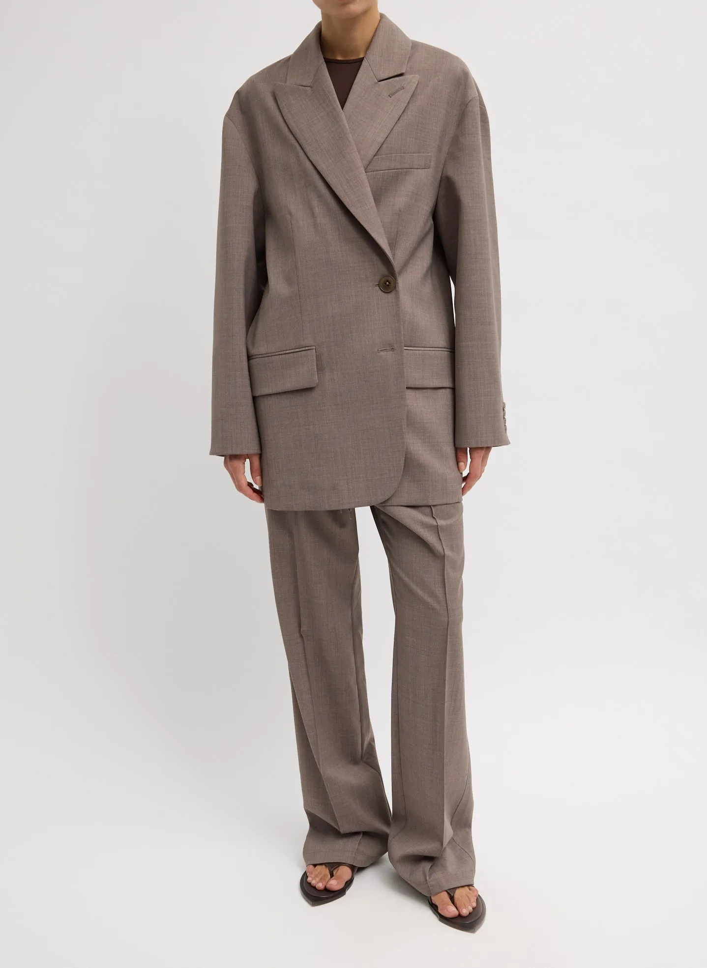 Tropical Wool Liam Blazer sold by Tibi product image thumbnail 5