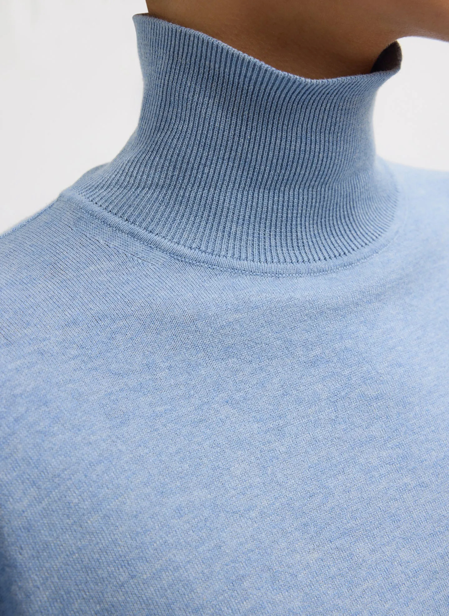 Super Fine Gauge Perfect Men's Turtleneck Pullover sold by Tibi product image thumbnail 5