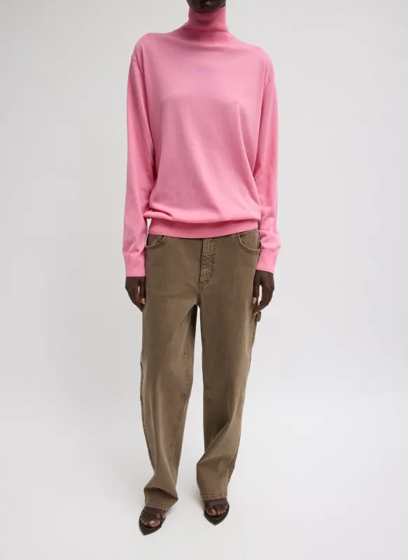 Super Fine Gauge Perfect Men's Turtleneck Pullover sold by Tibi