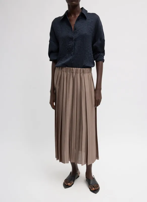 Feather Weight Pleated Pull On Skirt sold by Tibi