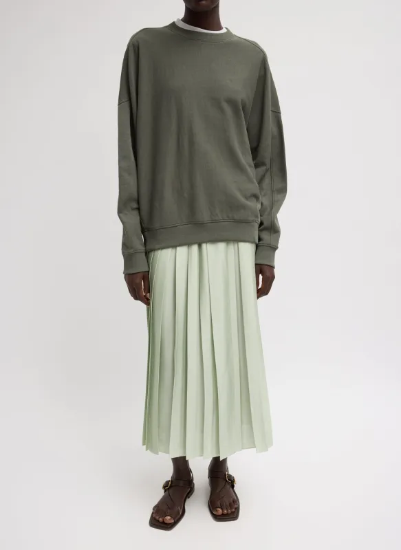 Feather Weight Pleated Pull On Skirt sold by Tibi