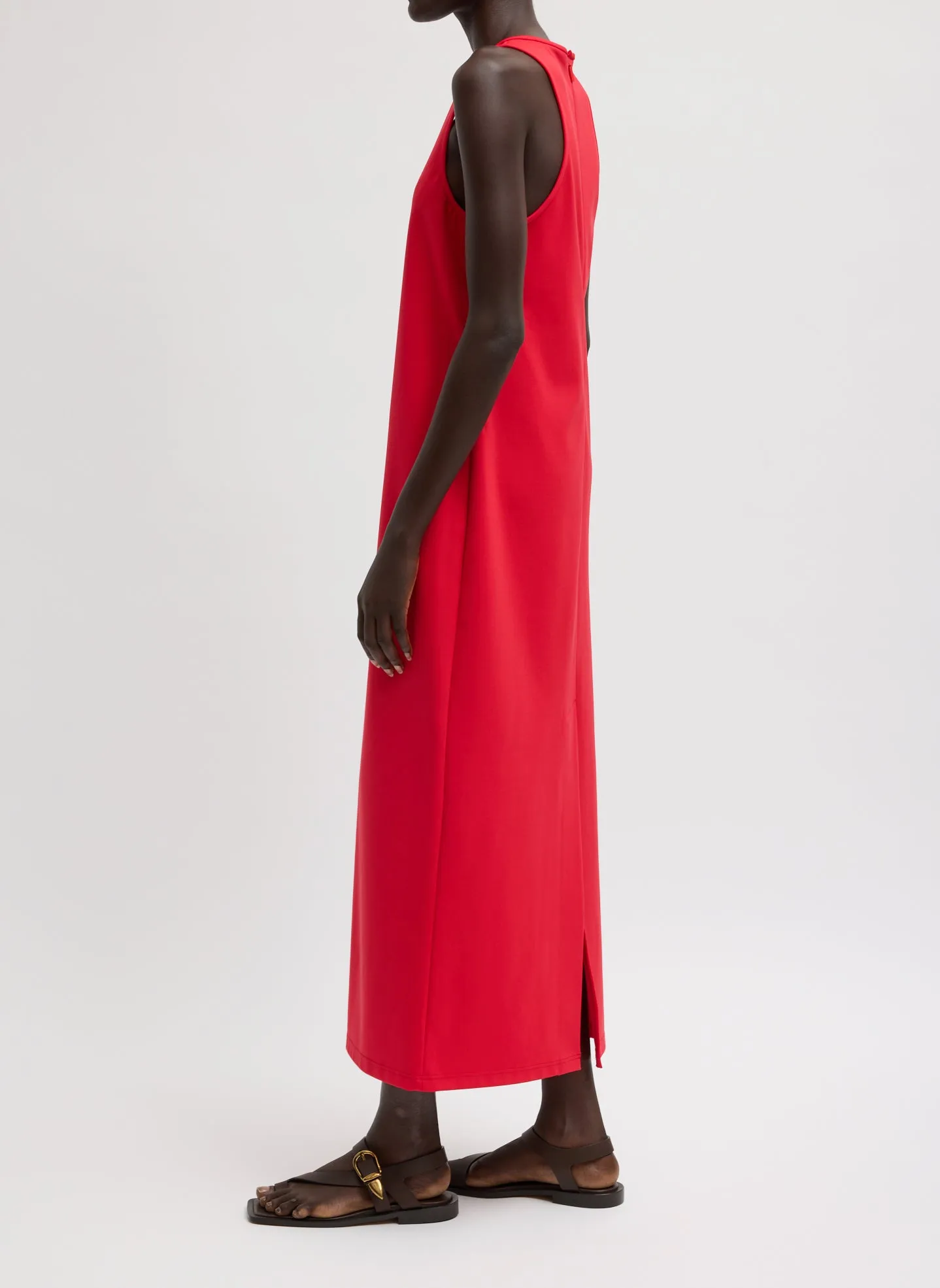 Compact Ultra Stretch Knit Sleeveless Dress sold by Tibi product image thumbnail 2