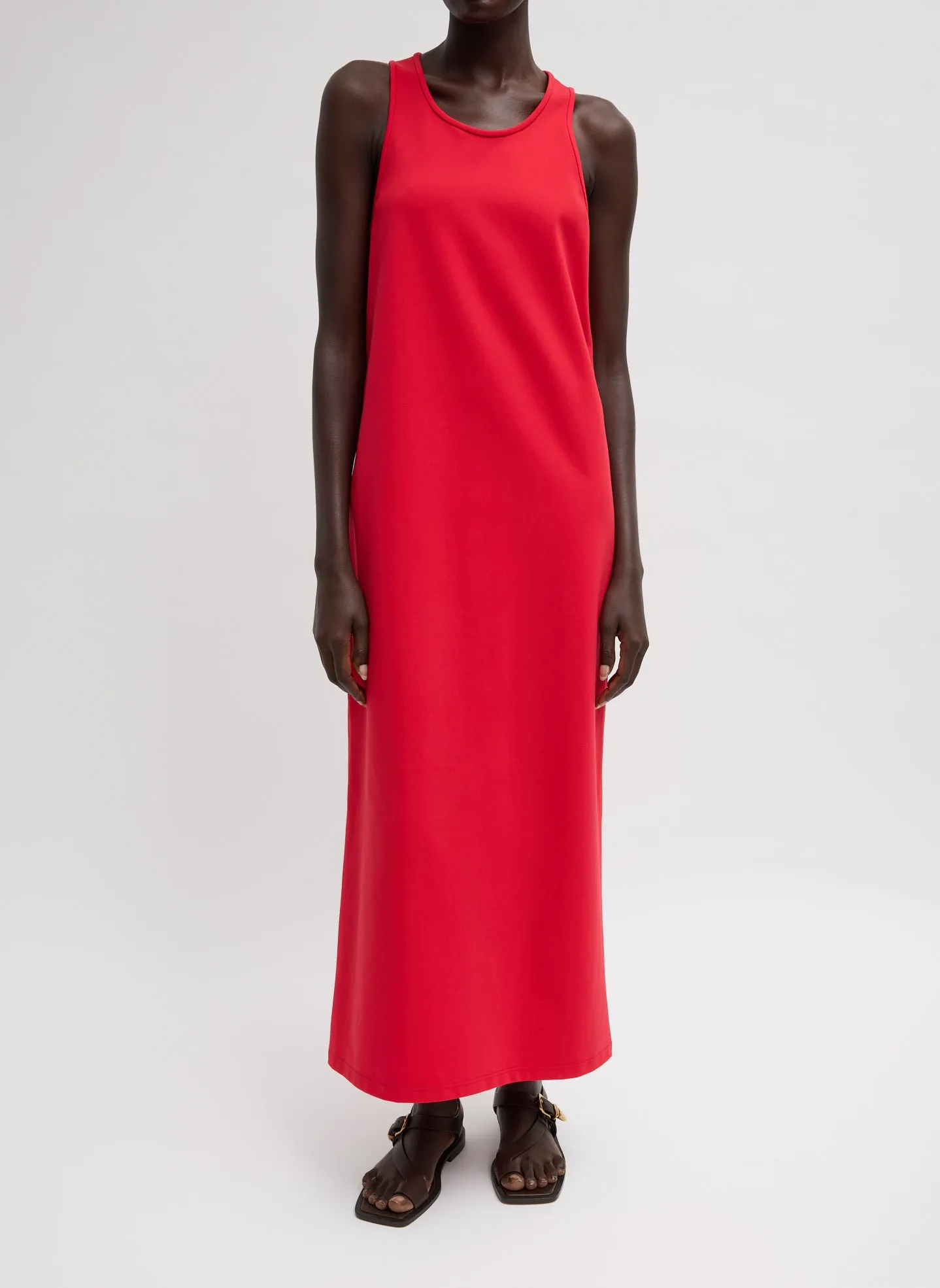 Compact Ultra Stretch Knit Sleeveless Dress sold by Tibi
